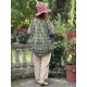 chemise Landes in Uncle Joe's Plaid Magnolia Pearl - 13