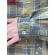 chemise Landes in Uncle Joe's Plaid Magnolia Pearl - 22