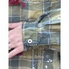 chemise Landes in Uncle Joe's Plaid Magnolia Pearl - 22