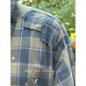 chemise Landes in Uncle Joe's Plaid Magnolia Pearl - 24