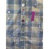 chemise Landes in Uncle Joe's Plaid Magnolia Pearl - 26