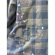 chemise Landes in Uncle Joe's Plaid Magnolia Pearl - 27