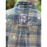 chemise Landes in Uncle Joe's Plaid Magnolia Pearl - 29