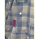 chemise Landes in Uncle Joe's Plaid Magnolia Pearl - 30