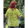 T-shirt Venice Lover Butterfly in Yellow Plum Magnolia Pearl - 3