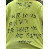T-shirt Venice Lover Butterfly in Yellow Plum Magnolia Pearl - 17