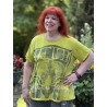 T-shirt Venice Lover Butterfly in Yellow Plum Magnolia Pearl - 1