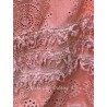 skirt Eyelet in Arancia Magnolia Pearl - 32