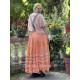 jupe Eyelet in Arancia Magnolia Pearl - 8