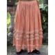 skirt Eyelet in Arancia Magnolia Pearl - 1