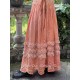 skirt Eyelet in Arancia Magnolia Pearl - 4