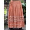 skirt Eyelet in Arancia Magnolia Pearl - 5
