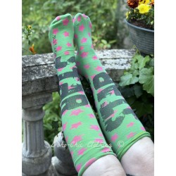 chaussettes Over The Knee in Out Of This World Magnolia Pearl - 1