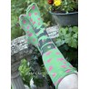 socks Over The Knee in Out Of This World Magnolia Pearl - 1