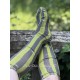 chaussettes Over The Knee in Wicked Magnolia Pearl - 1