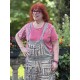 overalls Frankie in Luna Stripe Magnolia Pearl - 10