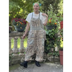overalls Frankie in Luna Stripe Magnolia Pearl - 1