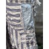 overalls Frankie in Luna Stripe Magnolia Pearl - 28