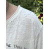 T-shirt Stay Bewildered in True Magnolia Pearl - 11