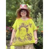 T-shirt Butterfly Despierta Corazon in Krewe Magnolia Pearl - 4