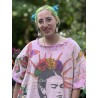 pull Frida Del Sol Vetiver in Allium Dip Dye Magnolia Pearl - 3