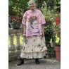 robe Flor De La Pasion Lula in Moonlight Magnolia Pearl - 7