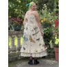 robe Flor De La Pasion Lula in Moonlight Magnolia Pearl - 5