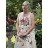 robe Flor De La Pasion Lula in Moonlight Magnolia Pearl - 4