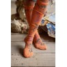 socks Over The Knee in Marmalade Magnolia Pearl - 4