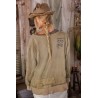 pullover Riehl Henley in Aged Magnolia Pearl - 9