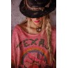 T-shirt Texas Is For Lovers in Roza Magnolia Pearl - 8