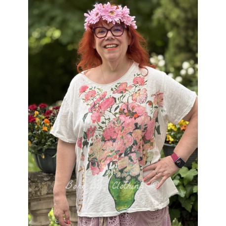T-shirt Vincent Dream My Painting in True Magnolia Pearl - 1