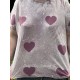 T-shirt All For Love in Vintage Magnolia Pearl - 14