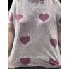 T-shirt All For Love in Vintage Magnolia Pearl - 14
