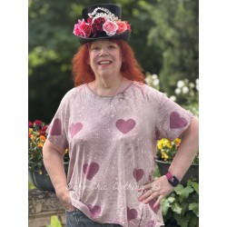 T-shirt All For Love in Vintage Magnolia Pearl - 1