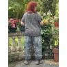 T-shirt Little Star Applique in Meteorite Magnolia Pearl - 6
