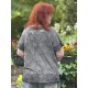T-shirt Little Star Applique in Meteorite Magnolia Pearl - 3
