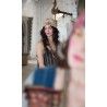 dress Clemence in Madre Magnolia Pearl - 14