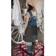 robe Clemence in Madre Magnolia Pearl - 13