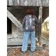 top Brene Workshirt in Harley Magnolia Pearl - 13