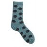 socks giant dot in mineral wool and cashmere lisa b. - 1