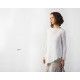 pull Asymmetry Linen Pure Cara May - 4