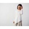 pull Asymmetry Linen Pure Cara May - 5