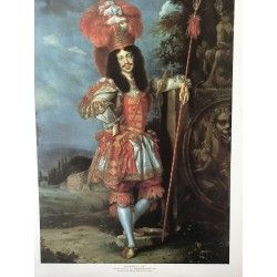 Poster on cartboard  Empereur Leopold I