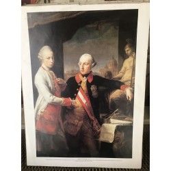 Poster sur carton Empereur Josesph II  - 1