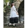 tunic ANNA off-white with black dots cotton Les Ours - 4