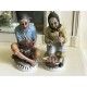 Figurine vieil homme et vieille femme  - 4