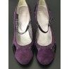 High Heel Roberto Santi in purple  - 3
