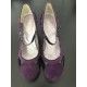 High Heel Roberto Santi in purple Taille 41  - 4