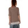 wrap top Origami in Clay Magnolia Pearl - 9